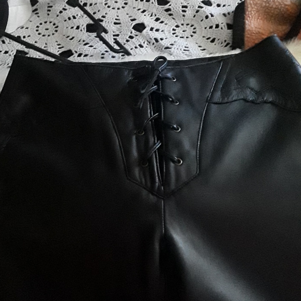 Leather pants